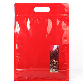 Китай Красный цвет стоит вверх материал качества еды сумок Зиплок для шутихи картошки поставщик