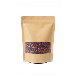 Китай Мешок сумки еды сумок изготовленного на заказ Ресеалабле кофе бумаги Крафт упаковывая Зиплок поставщик