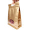 Сумка молнии цвета золота эко--фриемдлы пластиковая стоит вверх водоустойчивые Зиплок сумки поставщик