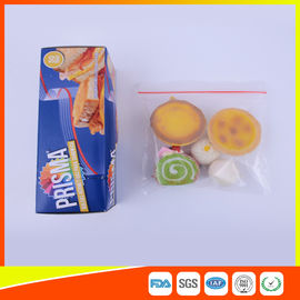 Китай Сумки закуски прозрачной пластмассы ПЭ с молнией, многоразовой закуской и сумками сэндвича поставщик