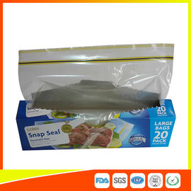 Китай Сумки сэндвича щелчкового уплотнения многоразовые для супермаркета крупноразмерные 35*27км Коул поставщик